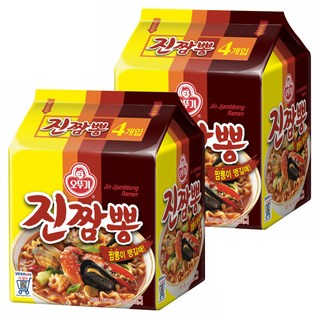 OTTOGI 不倒翁 金螃蟹海鮮風味拉麵, 8包