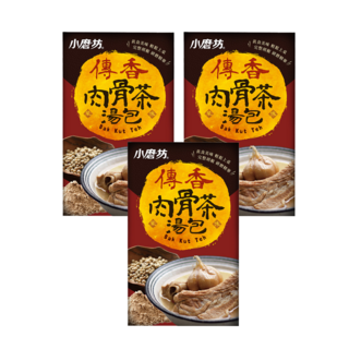 小磨坊 傳香肉骨茶風味湯包 2包, 40g, 3盒