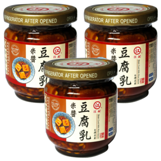 江記 米醬豆腐乳, 200g, 3罐