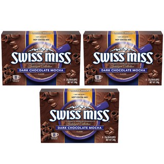 SWISS MISS 黑巧克力摩卡可可粉, 31g, 8包, 3盒