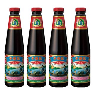 李錦記舊庄特級蠔油 優質牡蠣提鮮味美 無添加防腐劑, 510g, 4瓶