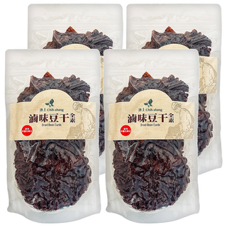 池上鄉農會 滷味豆干 (400g/包) - 非基因改造黃豆製成 獨立包裝 方便攜帶, 4包