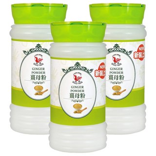 飛馬 薑母粉, 台灣在地老薑研磨, 辛辣香氣, 泡茶/提味/去腥, 220g, 3瓶