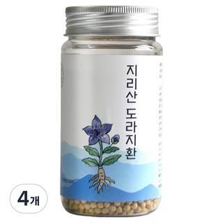 산청양잠 지리산 도라지환, 4개, 150g