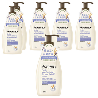 Aveeno 香氛舒緩保濕乳 薰衣草, 354ml, 6瓶
