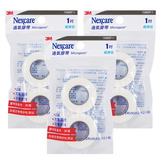 3M Nexcare 通氣膠帶, 2捲, 3包