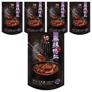 大肚腩 麻辣鴨血, 百分之百鴨血製造，入口即噴出湯汁，軟嫩口感如嫩豆腐般絕妙, 500g, 5包