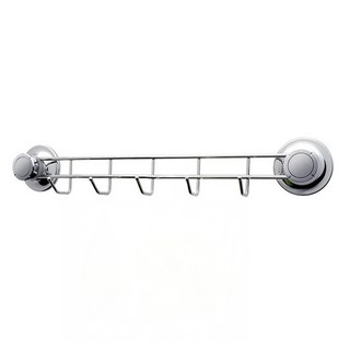 spider loc 不鏽鋼多功能掛勾 5個掛勾 最大承重2kg, 銀色, 1入