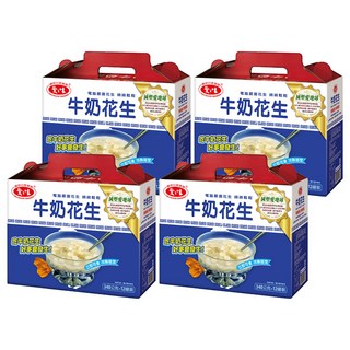 愛之味 牛奶花生禮盒, 4080g, 4盒
