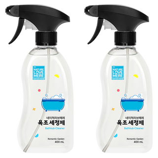 네이쳐러브메레 욕조 세정제, 400ml, 2개
