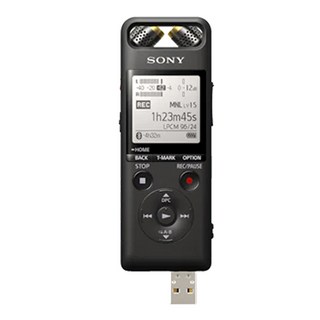SONY 索尼 16GB藍牙數位錄音筆, 可調節式麥克風, Rec Remote 無線遙控, BLUETOOTH 耳機/喇叭支援, 1個