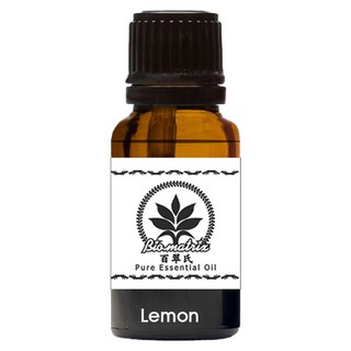 Bio-matrix 百翠氏檸檬純精油 50ml，清新提神，平衡油脂，天然冷壓萃取, 1瓶
