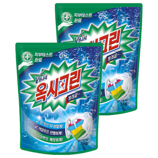 옥시크린 분말형 표백제 3kg, 2개