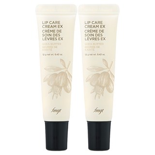 fmgt 립케어 크림, 01 시어버터, 12g, 2개