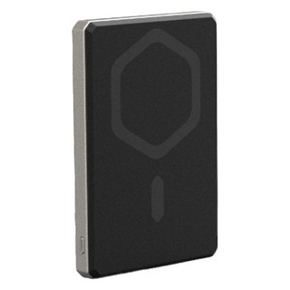 UAG 磁吸無線耐衝擊行動電源 支架款 5000mAh, 黑鈦色, SLM-5