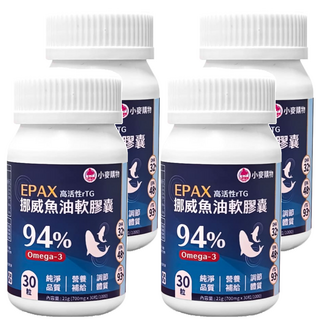 挪威高活性rTG魚油 A111, 700mg, 30顆, 4罐