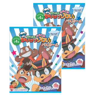 Nol 沐浴球 怪俠佐羅利 內含玩具, 60g, 2包