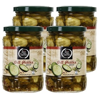 rio santo 蒔蘿泡菜片, 550g, 4個