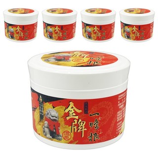 南美製藥 金牌一條根溫感精油軟膏, 添加人蔘精油, 舒緩疲勞, 5個, 1入