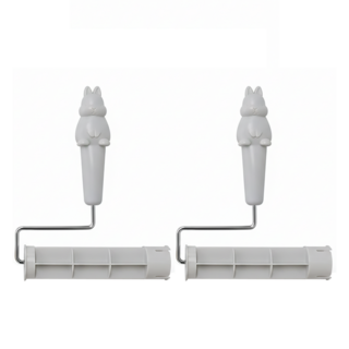 ECHO 金屬 兔子黏巴達滾輪 顏色隨機 2個 22 x 17cm