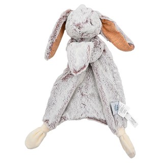 Mary Meyer 蜜兒 造型玩偶安撫巾 棉柔材質 柔軟親膚 邊角打結設計, 1個, 小米兔