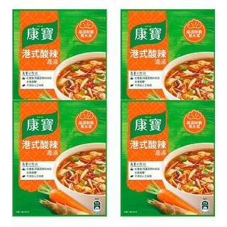 Knorr 康寶 自然原味 港式酸辣濃湯, 46.6g, 8包