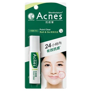 MENTHOLATUM 曼秀雷敦 Acnes 抗痘筆 滾珠設計 水楊酸調理 舒緩痘痘肌膚不適, 9ml, 1支