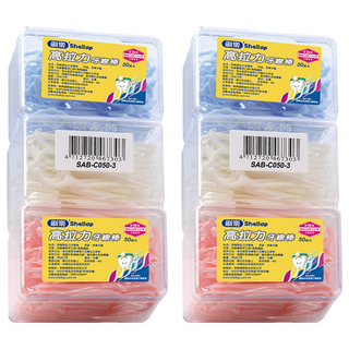 Shallop 刷樂 高拉力牙線棒 SAB-C050-3, 150支, 2盒