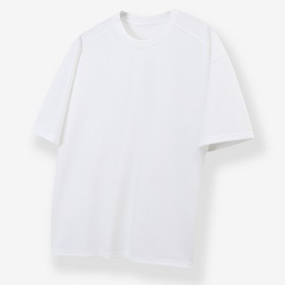 JHSTYLE 男士半寬鬆版型鬆餅格紋剪裁圓領短袖T恤 MAMROK684