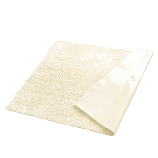 ENJOY101 矽膠布止滑地墊 超薄快乾款 聚酯纖維+矽膠 台灣製, 60 x 45cm, 象牙白