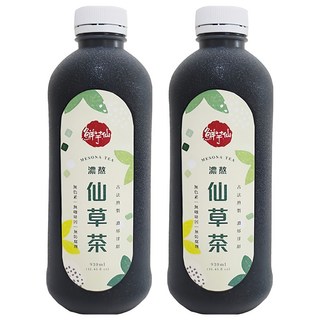 MeetFresh 鮮芋仙 濃熬仙草茶, 930ml, 1入, 2瓶