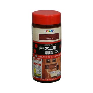 ASAHIPEN 朝日塗料 油性木器著色清漆 紅木色 300ml, 1罐