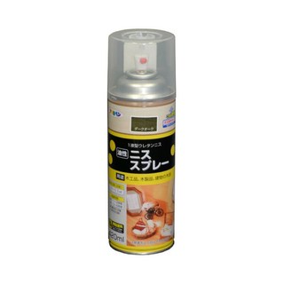 ASAHIPEN 朝日塗料 油性木器著色噴漆 暗橡木 420ml, 1罐