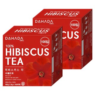 다하다 히비스커스 차, 1.8g, 100개입, 2개
