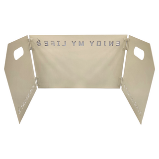 美學遮風板 米白色 25*45*25cm/1.74kg, 1個