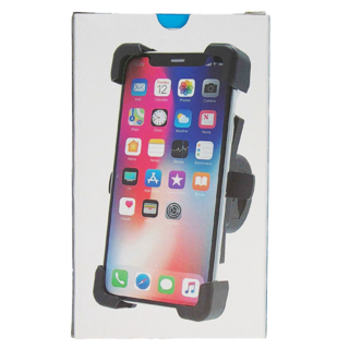 FANCY LIFE 機車手機支架 適用於自行車 4.5-7.2 英寸, 黑色, 車把款