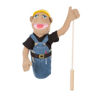 Melissa&Doug 瑪莉莎 手偶 工程師, 1個, 1入