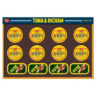 동원 선물세트 캔 혼합 63호 + 부직포백, 1세트