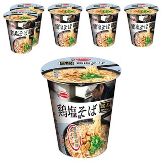 ACECOOK鹽味雞湯風味杯麵 濃郁美味 耐嚼麵條, 6入