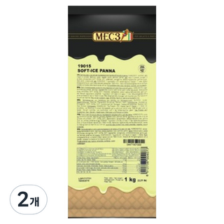 MEC3 軟冰淇淋潘納, 1kg, 2個