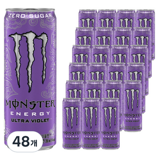 몬스터에너지 드링크 울트라 바이올렛, 48개, 355ml