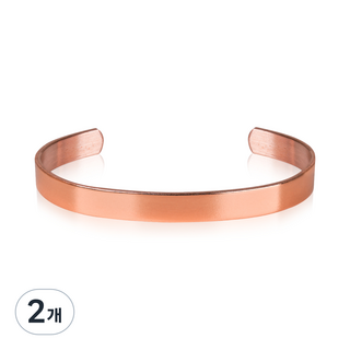 Savona London C1 銅質素色抗菌銅手鐲手鍊 M 15cm, 2個