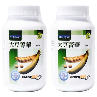VEGLIGHT 素天堂 大豆菁華膠囊, 60顆, 2瓶
