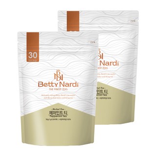 베티나르디 페퍼민트 티, 1g, 30개입, 2개