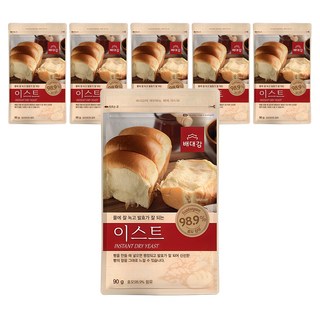 Baedaegam 酵母粉, 90g, 6個