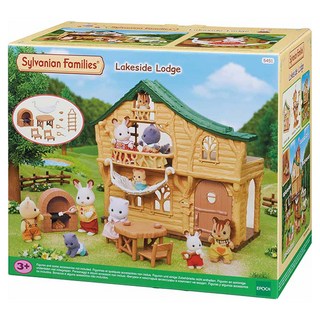 EPOCH Sylvanian Families 森林家族 湖邊小木屋組 5451, 1組