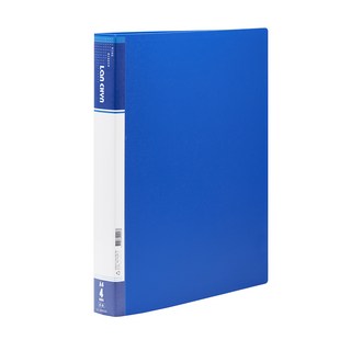 Lan CHYn 連勤牌文具 lc-9004a b pp 四孔1/圓型夾 藍/ 個, 1入