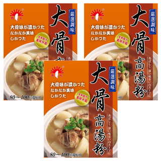 新光洋菜 大骨高湯粉 嚴選調味 全新配方美味升級, 600g, 3盒