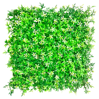 Meric Garden 超仿真休閒星辰花草皮地, 塑膠材質, 尺寸約25*25*4cm, 1個