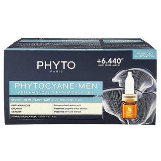 PHYTO 髮朵 新賦活養髮液 男性專用 12罐, 42ml, 1盒